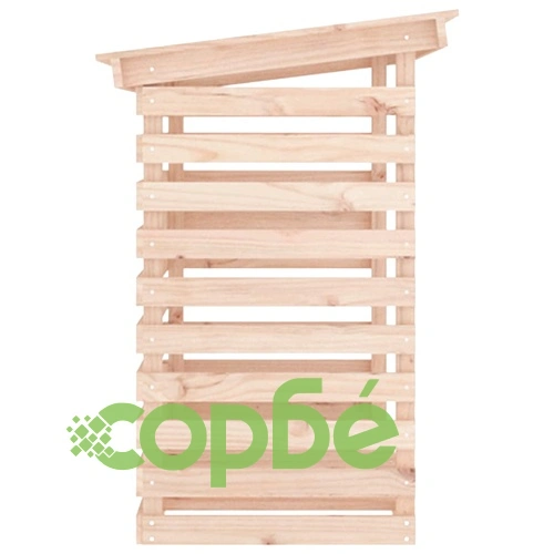 Поставка за дърва за огрев 108x73x108 см масивно дърво бор ➤ топ цена ➤ sorbe.bg