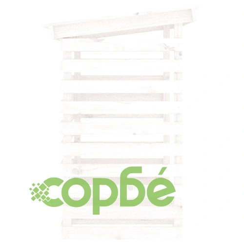 Поставка за дърва за огрев бяла 108x73x108 см масивно дърво бор ➤ топ цена ➤ sorbe.bg