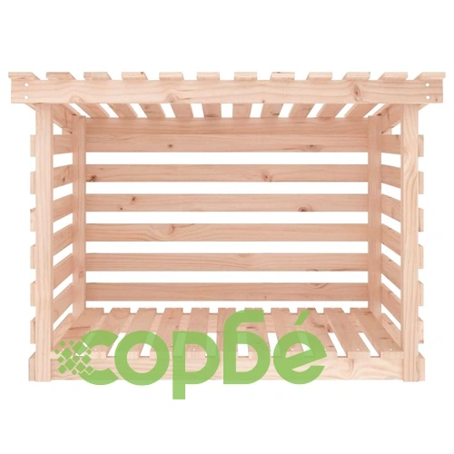 Поставка за дърва за огрев 108x73x79 см масивно дърво бор ➤ топ цена ➤ sorbe.bg