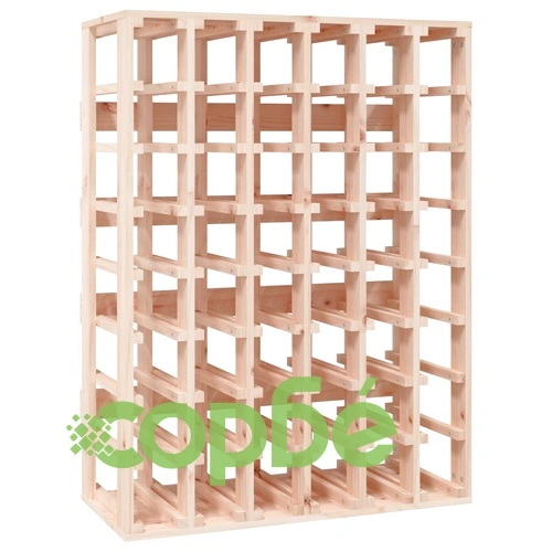 Поставка за вино 70x33x94 см масивна чамова дървесина ➤ топ цена ➤ sorbe.bg