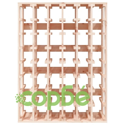 Поставка за вино 70x33x94 см масивна чамова дървесина ➤ топ цена ➤ sorbe.bg