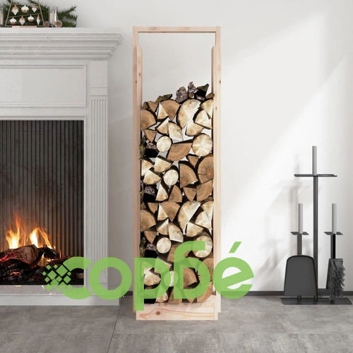 Поставка за дърва за огрев 33,5x30x110 см бор масив ➤ топ цена ➤ sorbe.bg