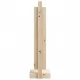 Поставка за дърва за огрев 33,5x30x110 см бор масив