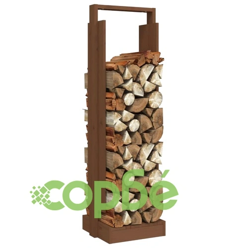 Поставка дърва за огрев меденокафява 33,5x30x110 см бор масив ➤ топ цена ➤ sorbe.bg