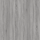 Кафе маса, сив сонома, 100x50x45 см, инженерно дърво и желязо