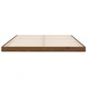 Рамка за легло меденокафява бор масив 150x200 cм King Size