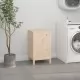 Кутия за пране, 44x44x76 см, борово дърво масив