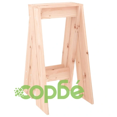 Табуретки, 2 бр, 40x40x75 см, борово дърво масив ➤ топ цена ➤ sorbe.bg