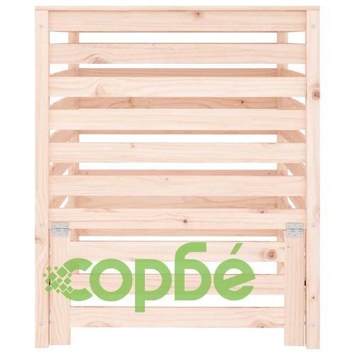 Компостер 82,5x82,5x99,5 см борово дърво масив ➤ топ цена ➤ sorbe.bg