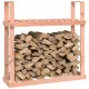 Поставка за дърва за огрев 110x35x108,5 см масивна дугласка ела