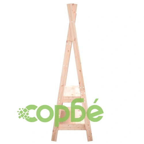 Етажерка за дрехи 100x45,5x150 см бор масив ➤ топ цена ➤ sorbe.bg