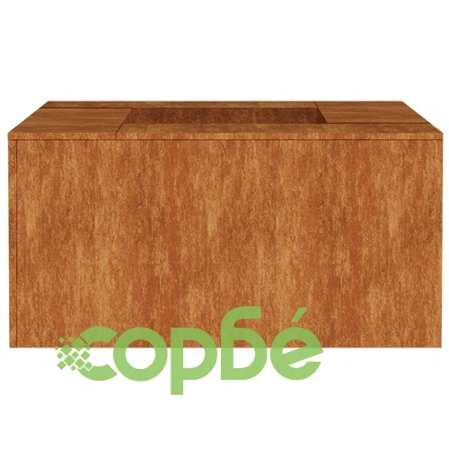 Огнище, 60x60x30 см, кортенова стомана  ➤ топ цена ➤ sorbe.bg