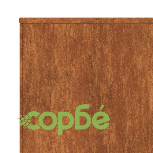 Огнище, 60x60x30 см, кортенова стомана  ➤ топ цена ➤ sorbe.bg