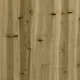 Ъглови дивани с възглавници 2 бр сиви импрегнирано борово дърво