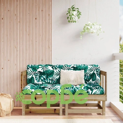 Градински ъглови дивани, 2 бр, импрегниран бор ➤ топ цена ➤ sorbe.bg