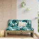 Градински среден диван, 120x80 см, импрегниран бор