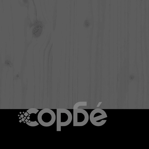 Градинска пейка, сива, 111,5x53x71 см, борово дърво масив ➤ топ цена ➤ sorbe.bg