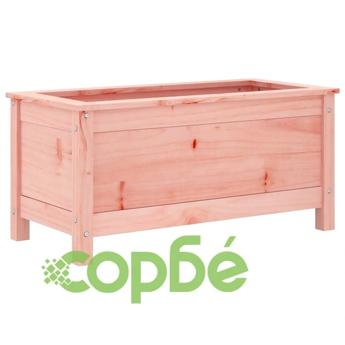 Градински сандък, 82,5x40x39 см, дугласко дърво масив ➤ топ цена ➤ sorbe.bg
