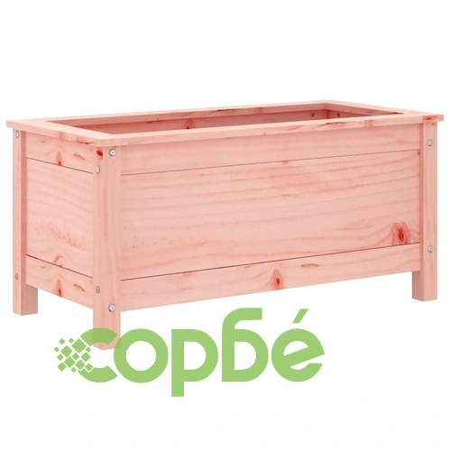 Градински сандък, 82,5x40x39 см, дугласко дърво масив ➤ топ цена ➤ sorbe.bg