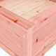 Градински сандък, 82,5x82,5x39 см, дугласко дърво масив