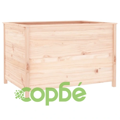 Градинско повдигнато легло, 119,5x82,5x78 см, бор масив на топ цена от sorbe.bg Градинско повдигнато легло, 119,5x82,5x78 см, бор масив ➤ топ цена ➤ sorbe.bg