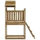Комбинирано детско съоръжение 53x110x214 см импрегниран бор