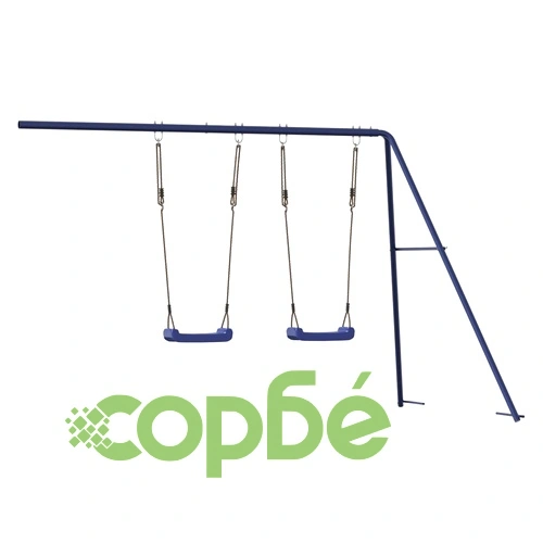 Люлки за игра 2 бр сини 265x156,5x155,5 см полипропилен ➤ топ цена ➤ sorbe.bg