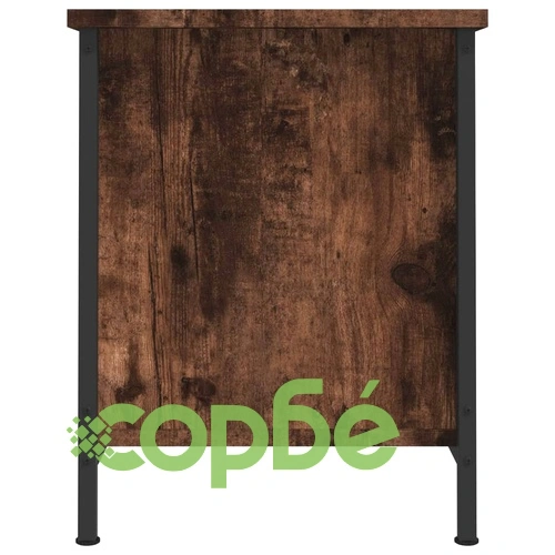ТВ шкаф с врати, oпушен дъб, 60x35x45 см, инженерно дърво ➤ топ цена ➤ sorbe.bg