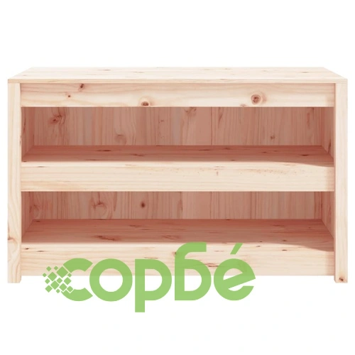 Кухненски шкаф за открито, 106x55x64 см, бор масив ➤ топ цена ➤ sorbe.bg