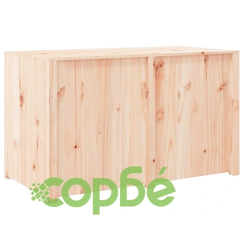 Кухненски шкаф за открито, 106x55x64 см, бор масив ➤ топ цена ➤ sorbe.bg