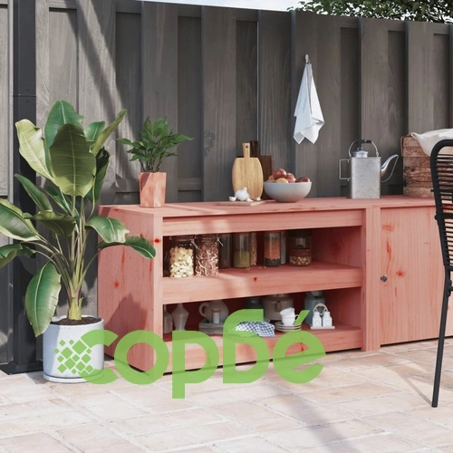 Кухненски шкаф за открито, 106x55x64 см, дугласко дърво масив ➤ топ цена ➤ sorbe.bg