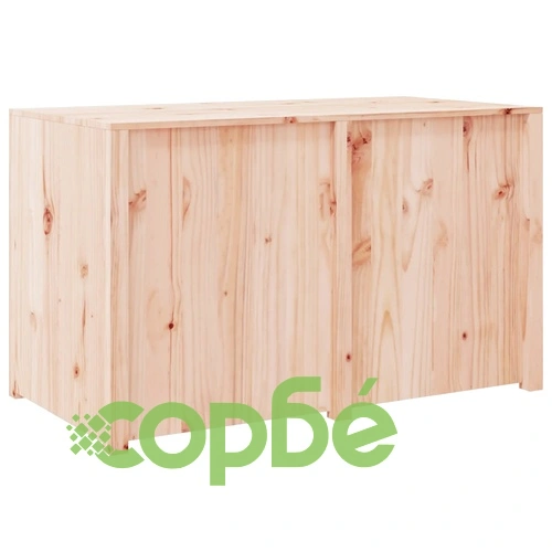 Кухненски шкаф за открито, 106x55x64 см, бор масив ➤ топ цена ➤ sorbe.bg