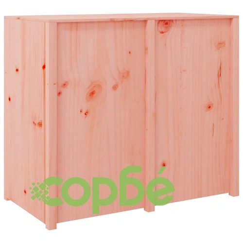 Кухненски шкаф за открито, 106x55x92 см, дугласко дърво масив ➤ топ цена ➤ sorbe.bg