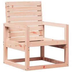Градински стол, 57,5x63x76 см, масивна дугласка дървесина