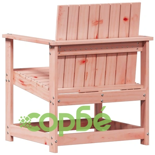 Градински стол, 62x56x77 см, масивна дугласка дървесина ➤ топ цена ➤ sorbe.bg