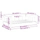 Кучешко легло, бяло, 95,5x65,5x28 см, борова дървесина масив
