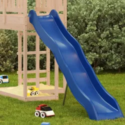 Детска пързалка, синя, 210x40 см, полипропилен