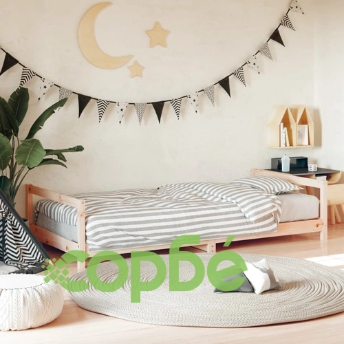 Детска рамка за легло, 90x190 см, бор масив ➤ топ цена ➤ sorbe.bg