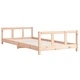 Рамка за детско легло, 90x200 см, масивна чамова дървесина