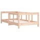 Рамка за детско легло, 70x140 см, масивна борова дървесина