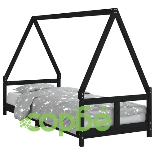 Рамка за детско легло 80x200 см масивна борова дървесина ➤ топ цена ➤ sorbe.bg