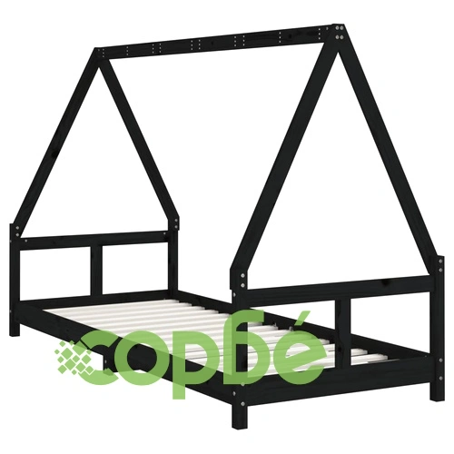 Рамка за детско легло 80x200 см масивна борова дървесина ➤ топ цена ➤ sorbe.bg