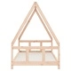 Детска рамка за легло, 90x190 см, бор масив