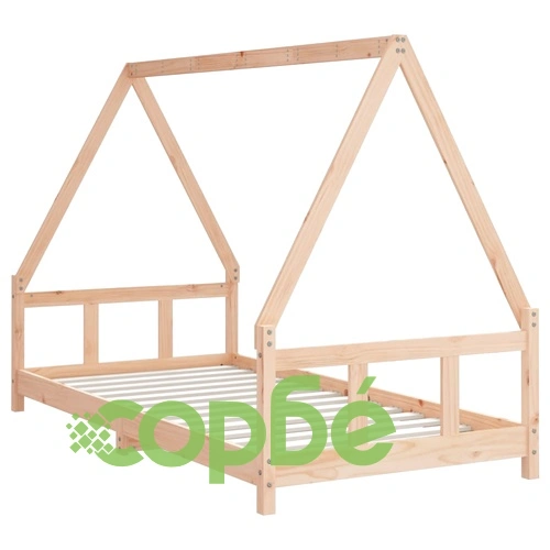 Детска рамка за легло, 90x190 см, бор масив ➤ топ цена ➤ sorbe.bg