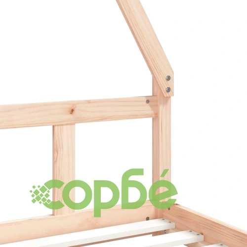 Детска рамка за легло, 90x190 см, бор масив ➤ топ цена ➤ sorbe.bg