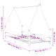 Рамка за детско легло 80x200 см масивна борова дървесина