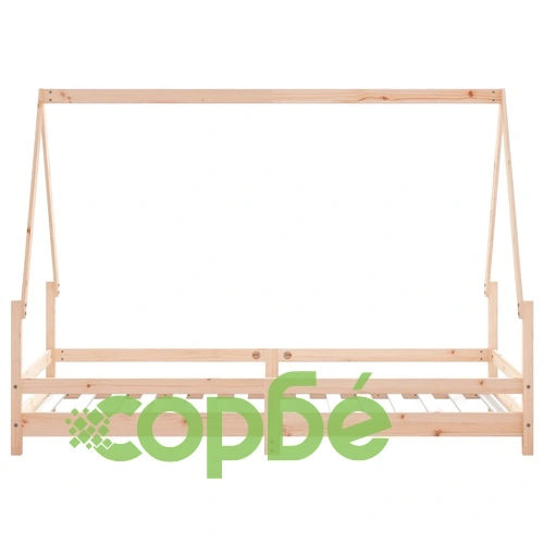 Детска рамка за легло, 90x190 см, бор масив ➤ топ цена ➤ sorbe.bg