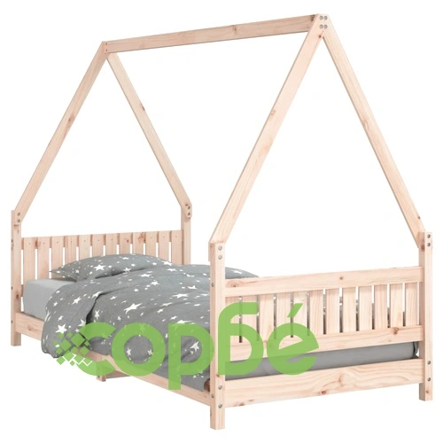 Детска рамка за легло, 90x190 см, бор масив ➤ топ цена ➤ sorbe.bg