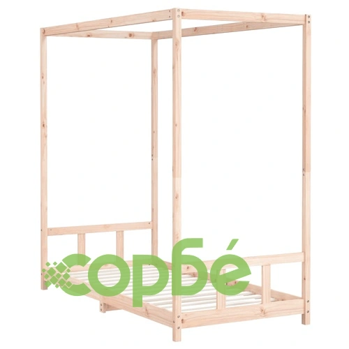 Детска рамка за легло, 90x190 см, бор масив ➤ топ цена ➤ sorbe.bg