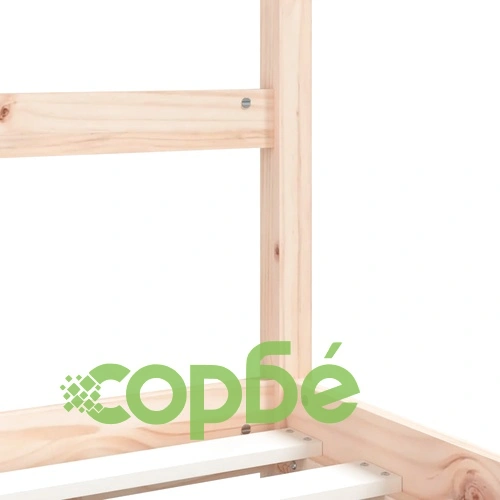 Детска рамка за легло, 90x190 см, бор масив ➤ топ цена ➤ sorbe.bg